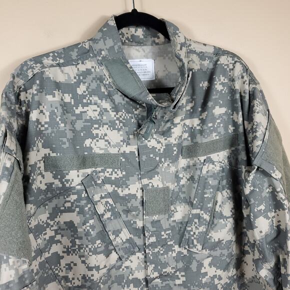 Army Green Digital Camo Combat Coat Size L - Picture 2 of 11